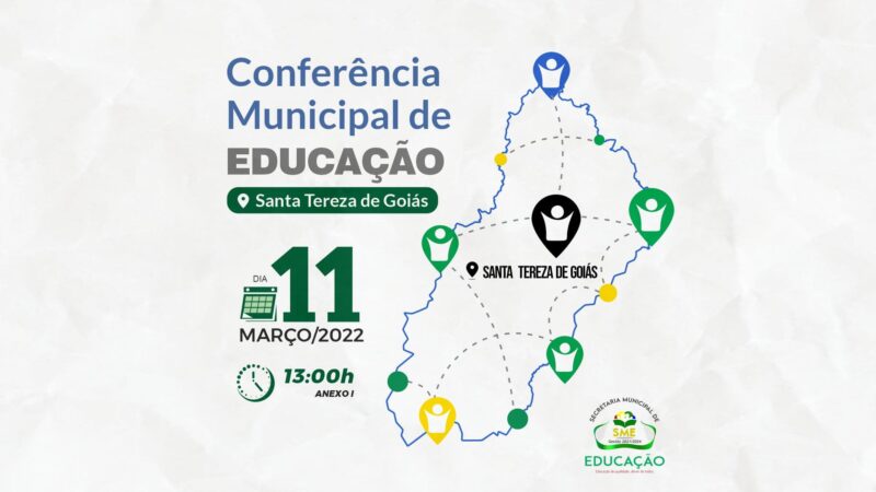 Convite – CONFERÊNCIA MUNICIPAL DE EDUCAÇÃO