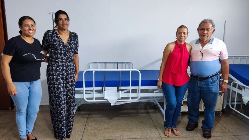 Entrega de equipamentos para Hospital Municipal Dr. Tarcísio Liberte Romão Borges.
