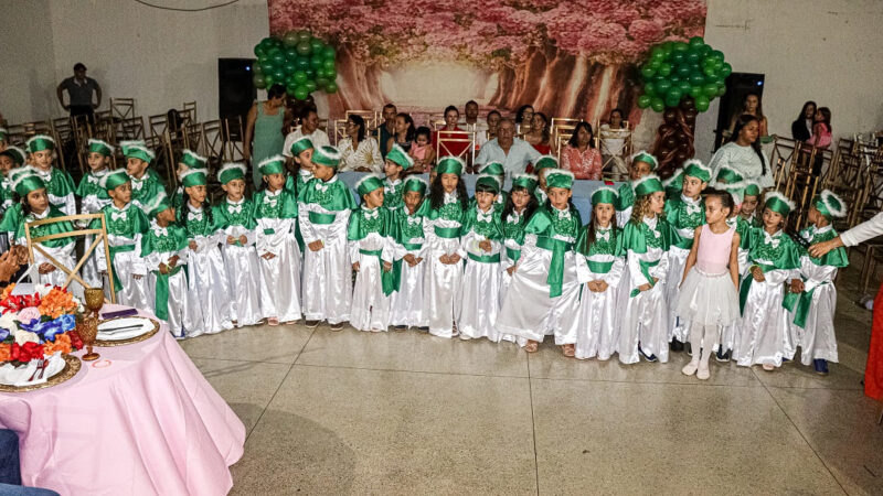 Formatura da Educação Infantil