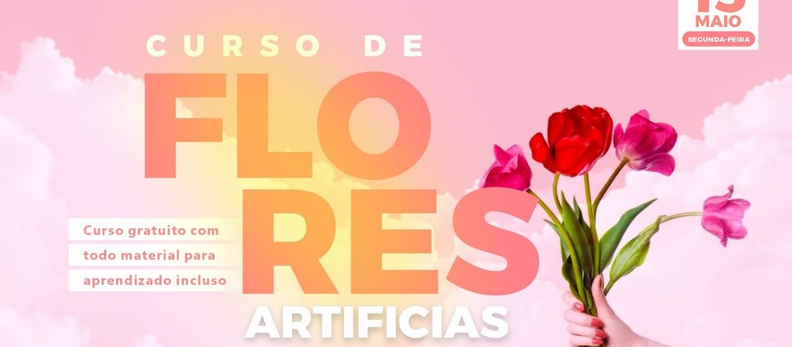 curso de flores artificiais